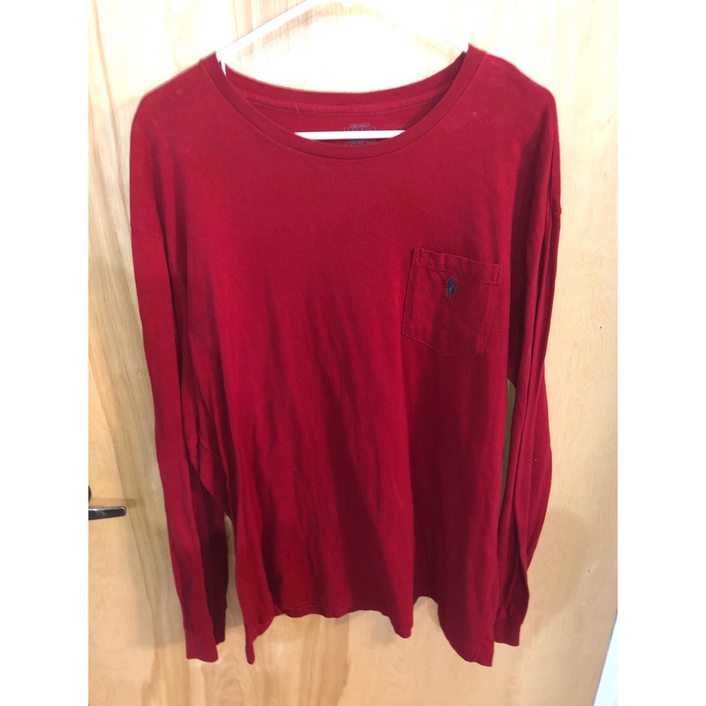 Red Ralph Lauren Long Sleeve